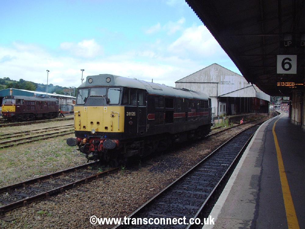 Loco 31128 Exeter St Davids 090706.JPG